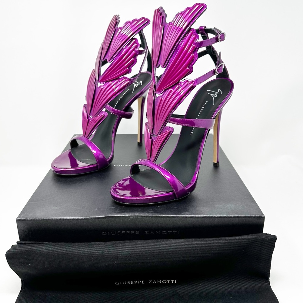 Giuseppe Zanotti Cruel 2.0 Wing High Heel Sandals 39 - Picture 2 of 10